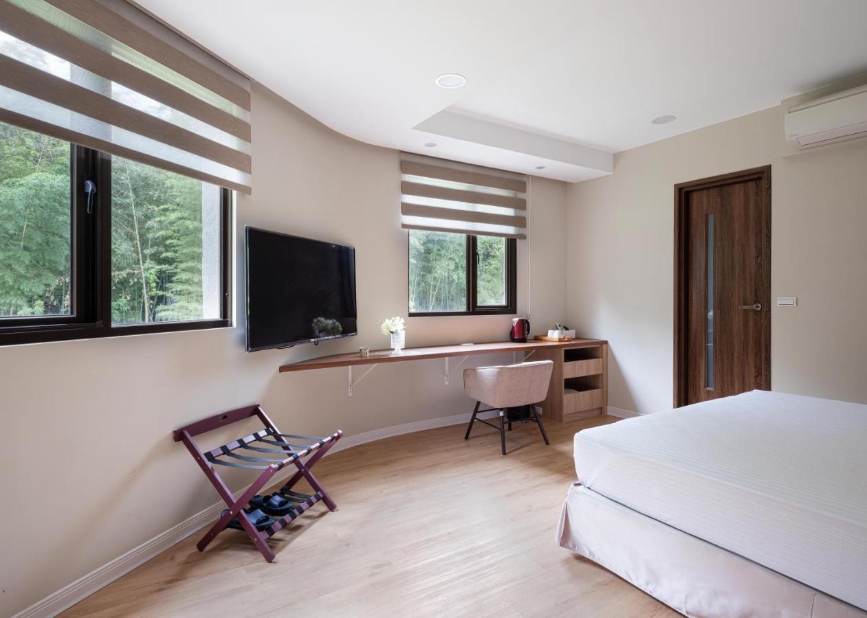 名竹旅社 Minzu Hotel Lugu Exteriör bild