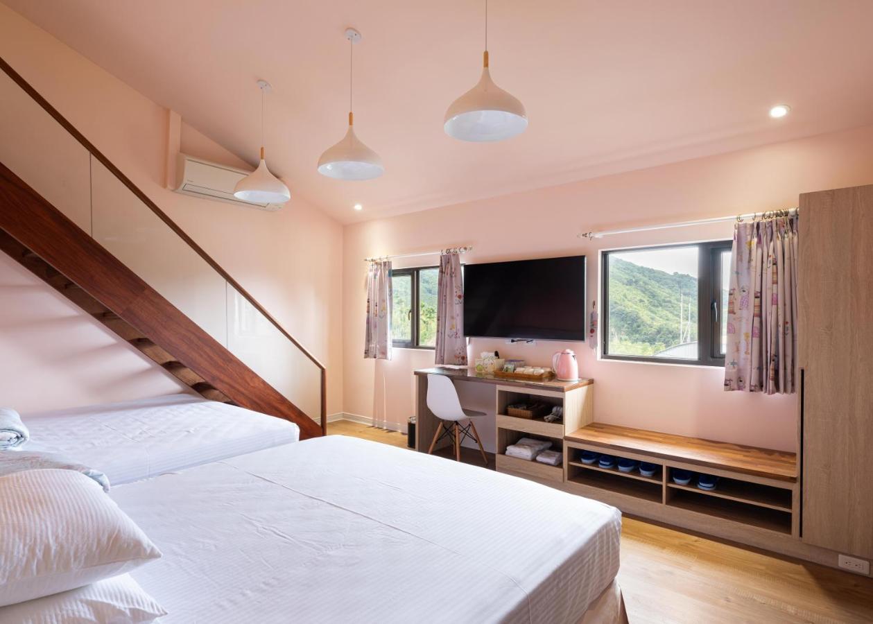 名竹旅社 Minzu Hotel Lugu Exteriör bild